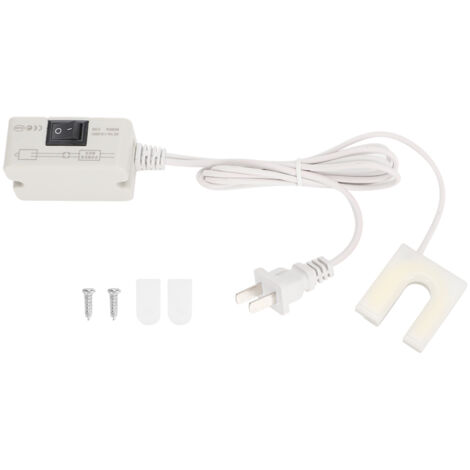 U-förmige LED-Tischleuchte für Nähmaschinen, energiesparend, 110–250 V, US-Stecker