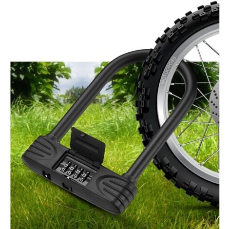 Fahrradschloss Mit Zahlencode – 4-stellig, 12 Mm Stahlkabel, 60 Cm Lang – Für Rad, Roller & Mehr