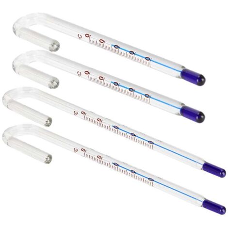 U-förmiges Fischthermometer, Aquariumthermometer, für Süß- und Meerwasseraquarien (Xianyu Thermometer 15mm)