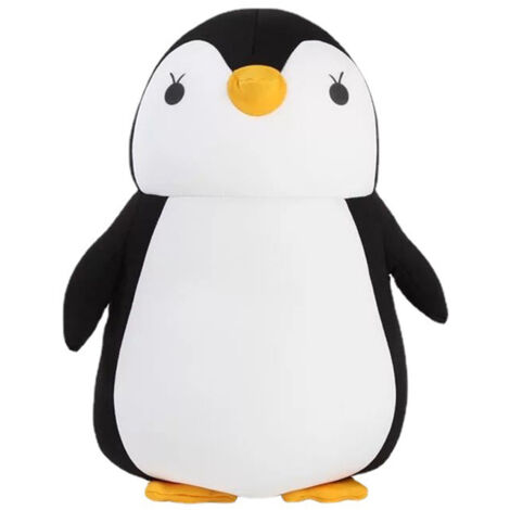 U-förmiges, verformbares Nackenkissen, dekoratives Kissen in Pinguinform, Nackenstützkissen, Stuhlrückenkissen, Kopfstütze, Büro-Ruhematte