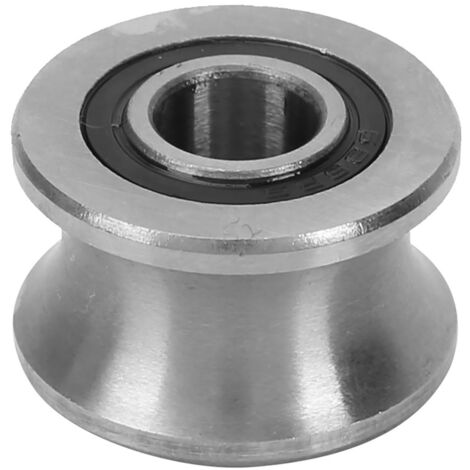 U-Nutlager für Rundbodenschiene U22 – Gleitrollen 8x22,5x14,5 mm