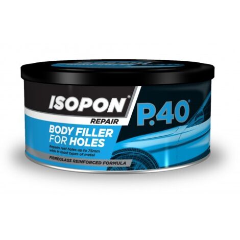 U-POL P.40 Body Filler for Holes Tin 600ml UPOP401