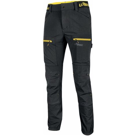 U-POWER Arbeitshose Harmony schwarz carbon XS