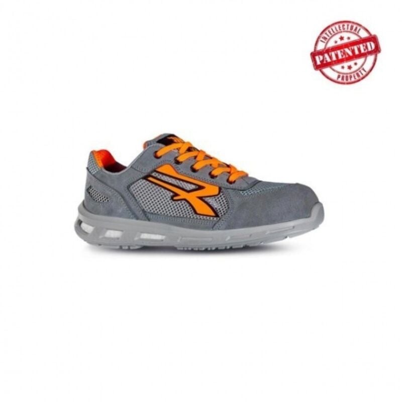 Chaussures de sécurité basses ultra esd S1P src - Gris/Orange 46
