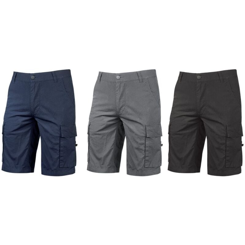 Pantaloni corti da lavoro U-Power Summer - XXXL - Grigio