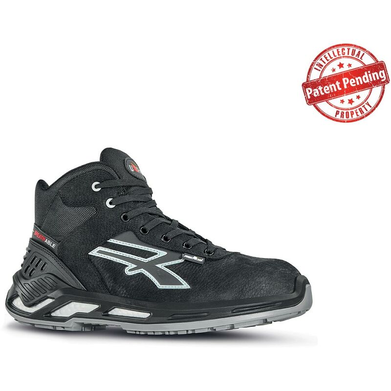 U-power - Chaussures de sécurité hautes arden esd S3 ci src - Noir 47