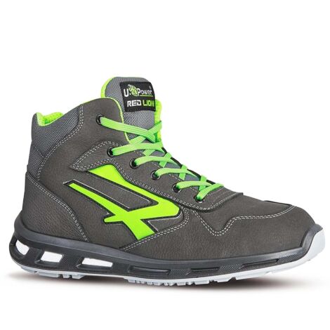 U-Power – Chaussures de sécurité Hummer S3 SRC – Tige en cuir nubuck hydrofuge – Semelle anti-perforation non métallique – Confort optimal pour environnements secs et humides