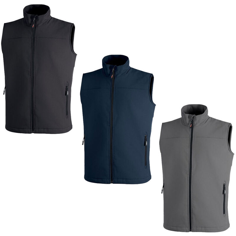 Veste de travail sans manches dublino - Bleu m