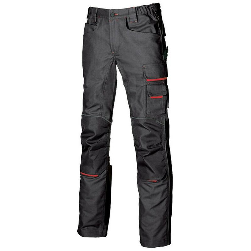 

U-POWER DW022GM-52 - Pantalón multibolsillos gama DONT WORRY modelo FREE Grey Meteorite Talla 52