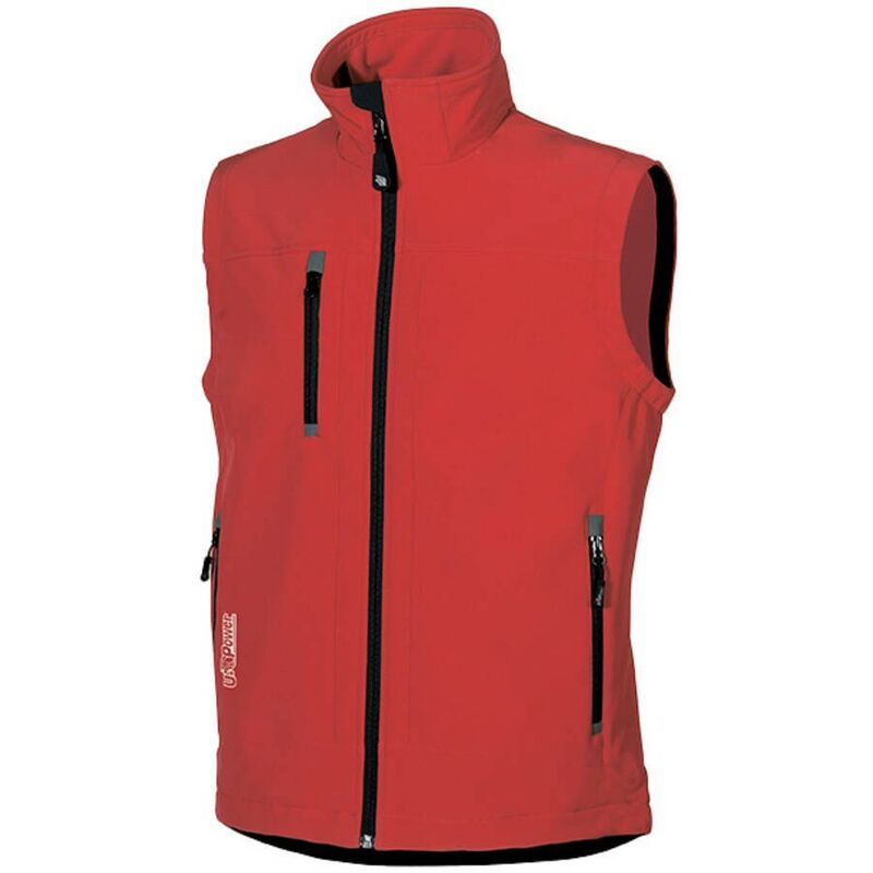 

U-POWER DW025RM-2XL - Chaleco SOFT SHELL gama DONT WORRY modelo CLIMB Red Magma Talla 2XL