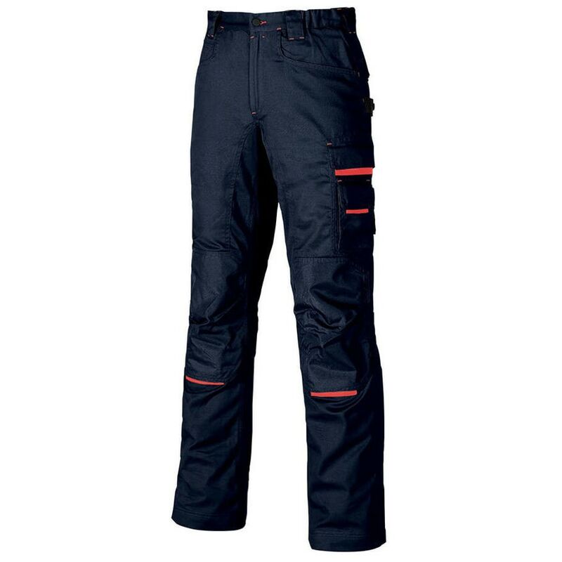 

U-POWER DW084DB-64 - Pantalón multibolsillos en polialgodón gama DONT WORRY modelo NIMBLE Deep Blue Talla 64