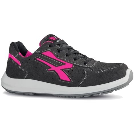 U-POWER U.POWER RU20156-41 Damensicherheitsschuh RU20156 ELECTRA Größe 41 schwarz/pink S