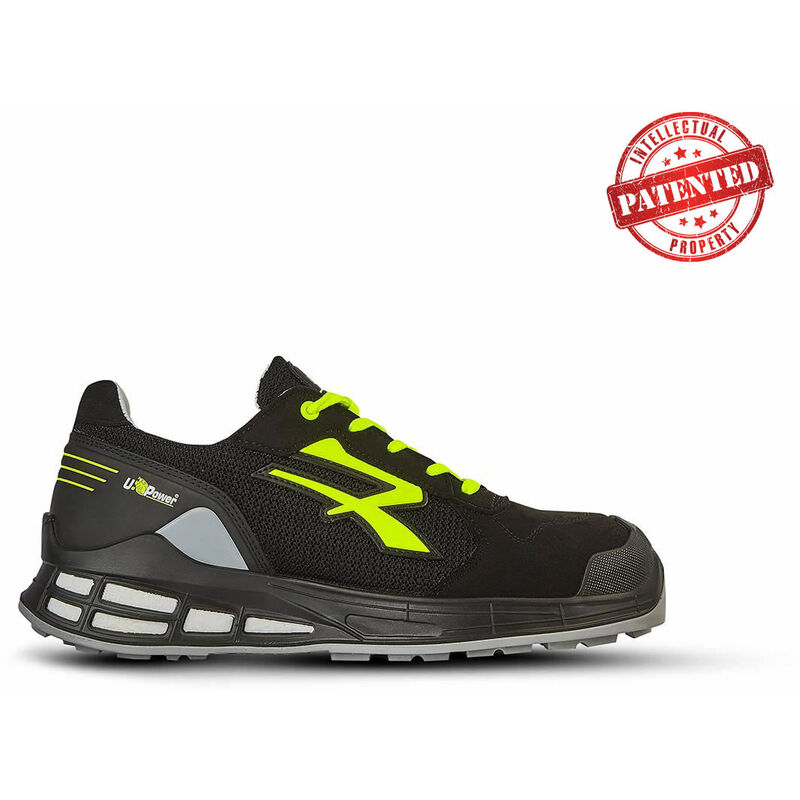 Chaussures de sécurité basses ELVIS S1P SRC ESD - Noir/Jaune 44