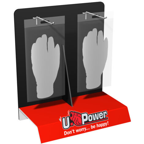 U-POWER ESPOSITORE GUANTI DA BANCO- 1,0 pz