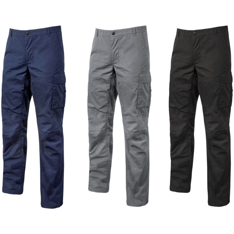 U-power - Pantalones de trabajo u Power Ocean Slim fit - s - Azul - Azul