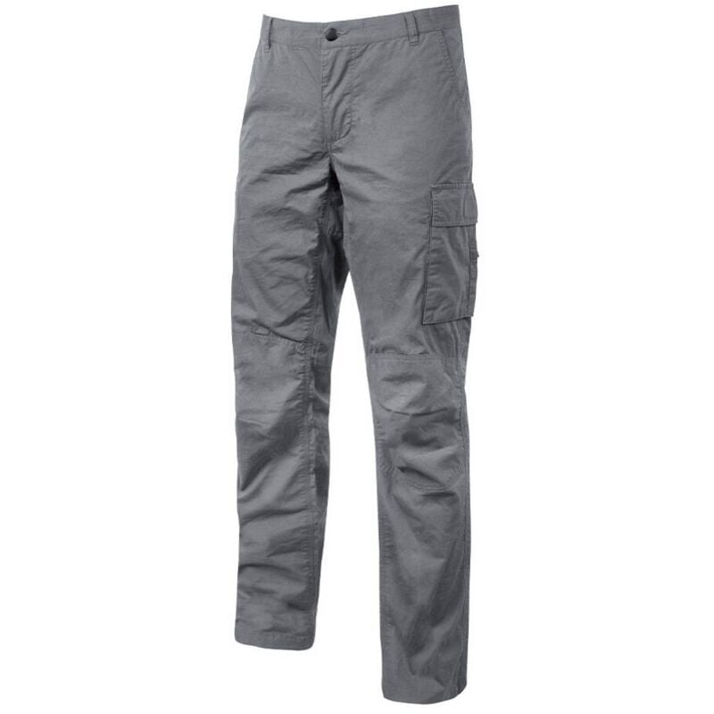 

U-POWER EY128GI-XL - Pantalón en algodón elástico ajuste Slim-Fit gama ENJOY modelo BALTIC Grey Iron Talla XL