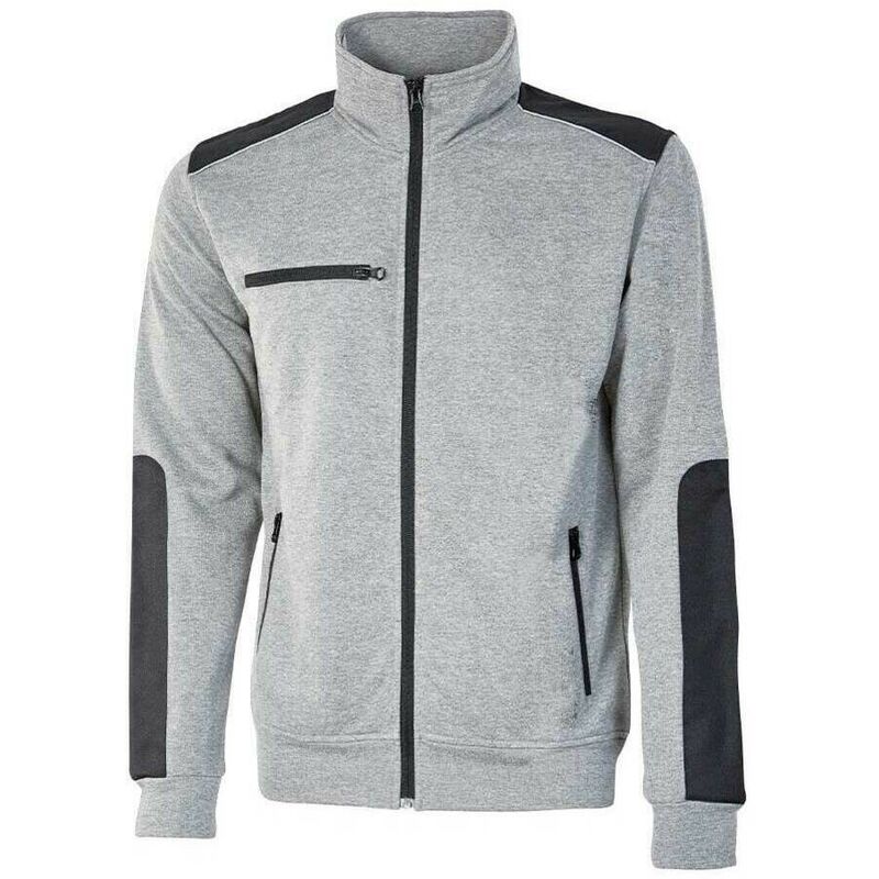 

U-POWER EY129GS-M - Sudadera con cremallera gama ENJOY modelo SNUG Grey Silver Talla M