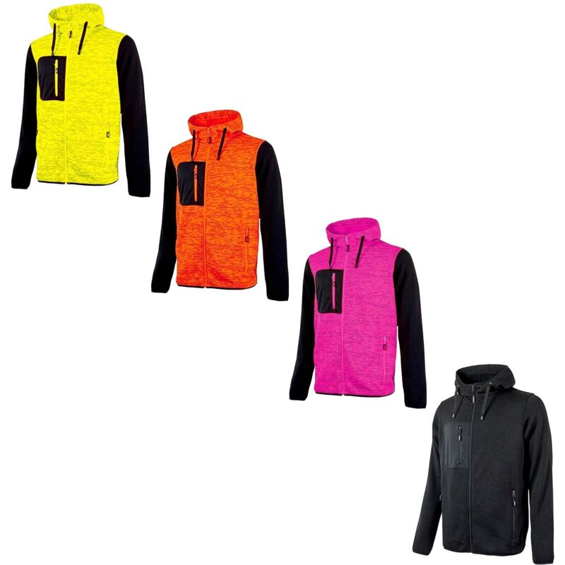 Sudadera U-power Rainbow con capucha - xl - Amarillo