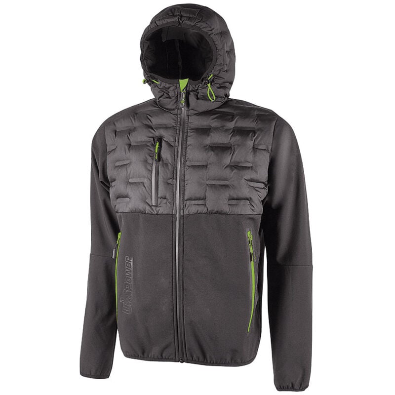 Veste de travail SPOCK Asphalt Grey - FU213AG - Upower - taille L