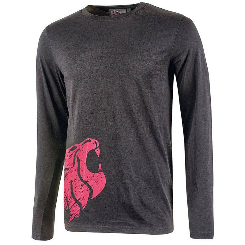 

FU214GF-M - Camiseta manga corta gama FUTURE modelo ALIEN Grey Fucsia Talla M - U-power