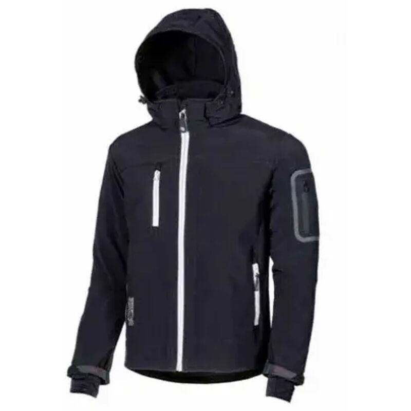 Giacca Da Lavoro Softshell u Power Metropolis Blue Blue xs