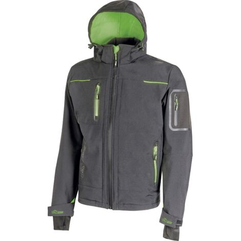 U-POWER GIACCONE SPACE GRIGIO-VERDE TG. XL