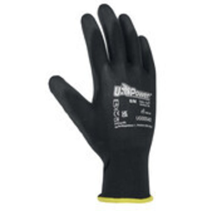 U-Power Guanti Onix Poliestere/pu Nero Taglia 10 Q.ta 12