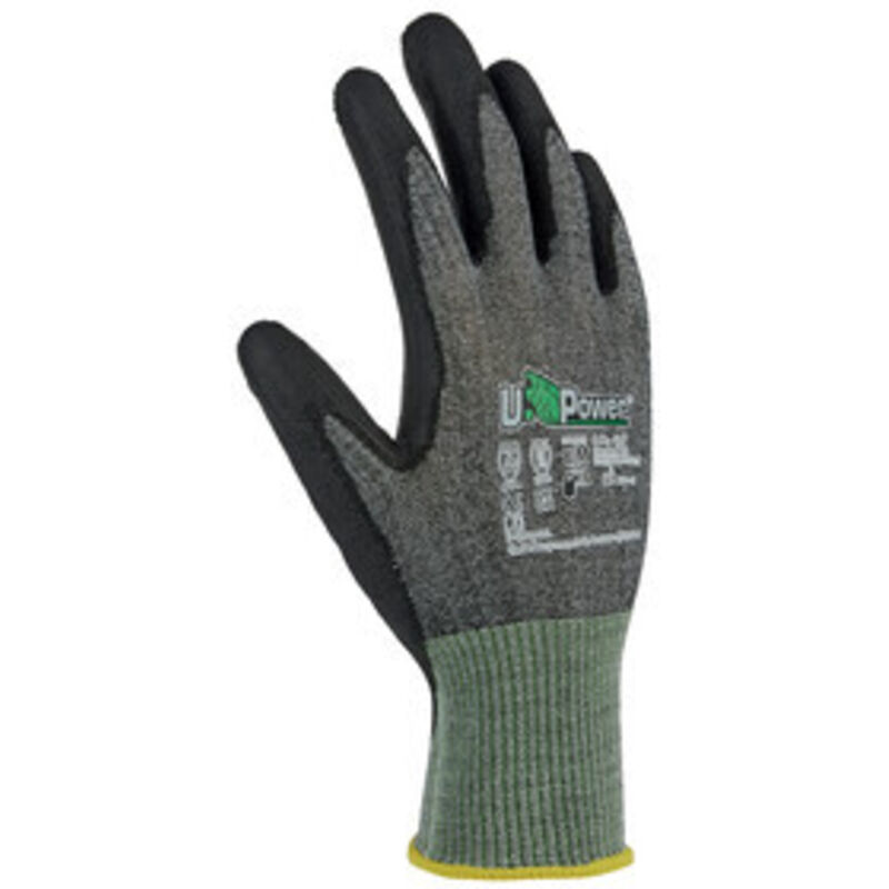 Q.ta' 12 U-Power Guanti Samba Antitaglio Nylon/pu Taglia 8