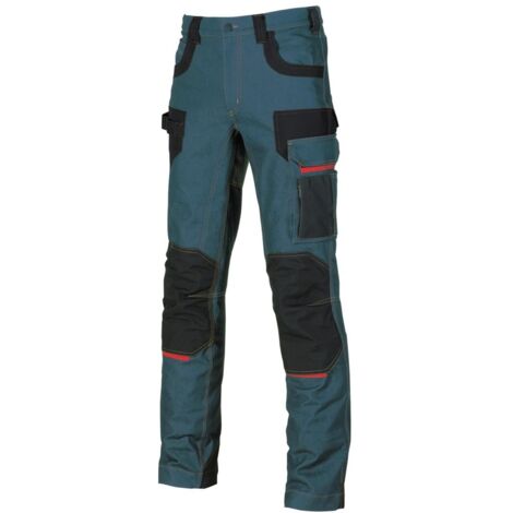U-Power Herren Jeanshose Platinum Button Gr. 60 blau