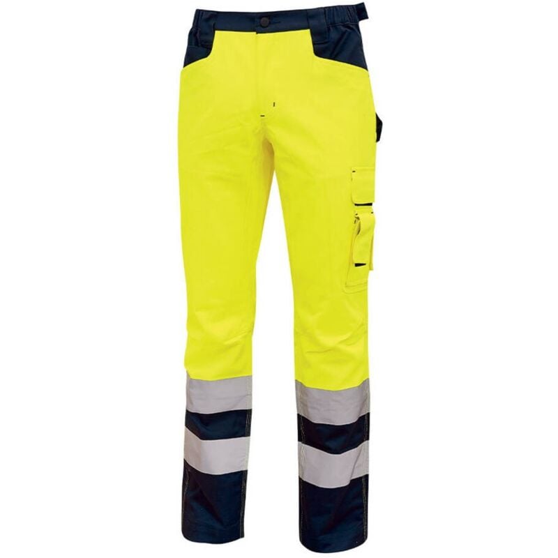 

U-POWER HL155YF-2XL - Pantalón alta visibilidad gama HI-LIGHT modelo LIGHT Yellow Fluo Talla 2XL