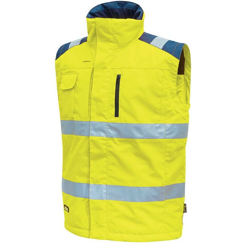 

U-POWER HL159YF-M - Chaleco alta visibilidad acolchado gama HI-LIGHT modelo PRIME Yellow Fluo Talla M