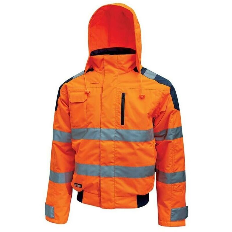 

U-POWER HL160OF-M - Chaqueta alta visibilidad gama HI-LIGHT modelo BEST Orange Fluo Talla M