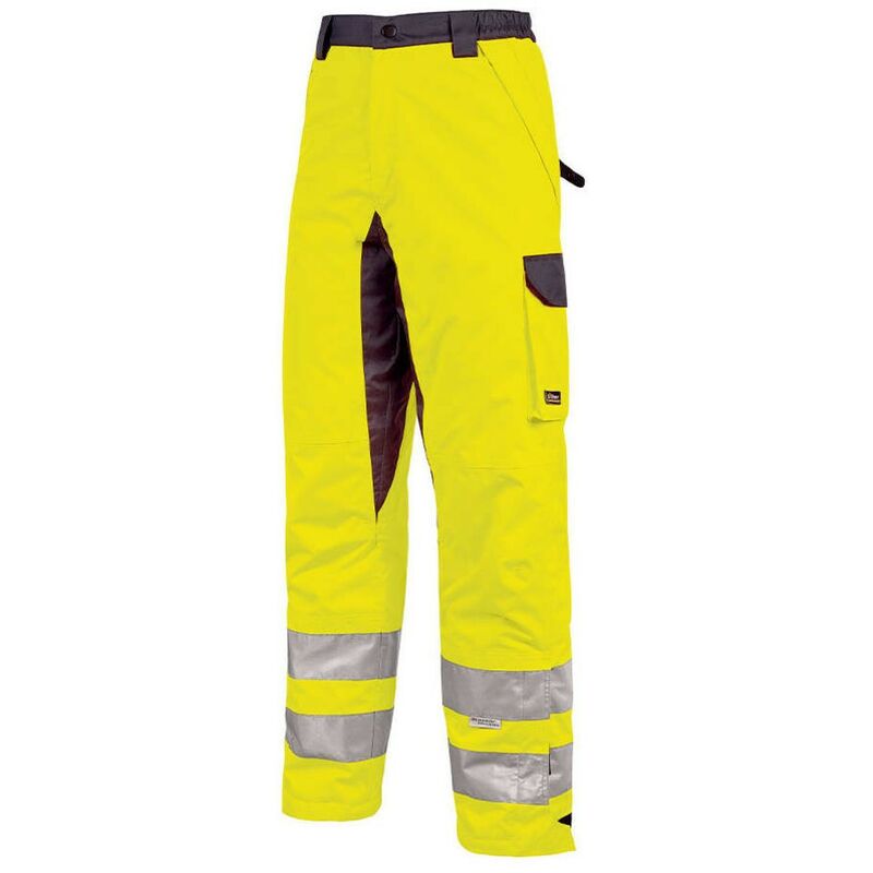 

U-POWER HL171YF-S - Pantalón alta visibilidad impermeable gama HI-LIGHT modelo SUBU Yellow Fluo Talla S