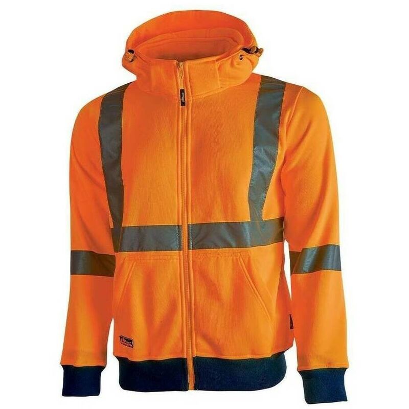 

U-POWER HL180OF-M - Sudadera alta visibilidad gama HI-LIGHT modelo MELODY Orange Fluo Talla M