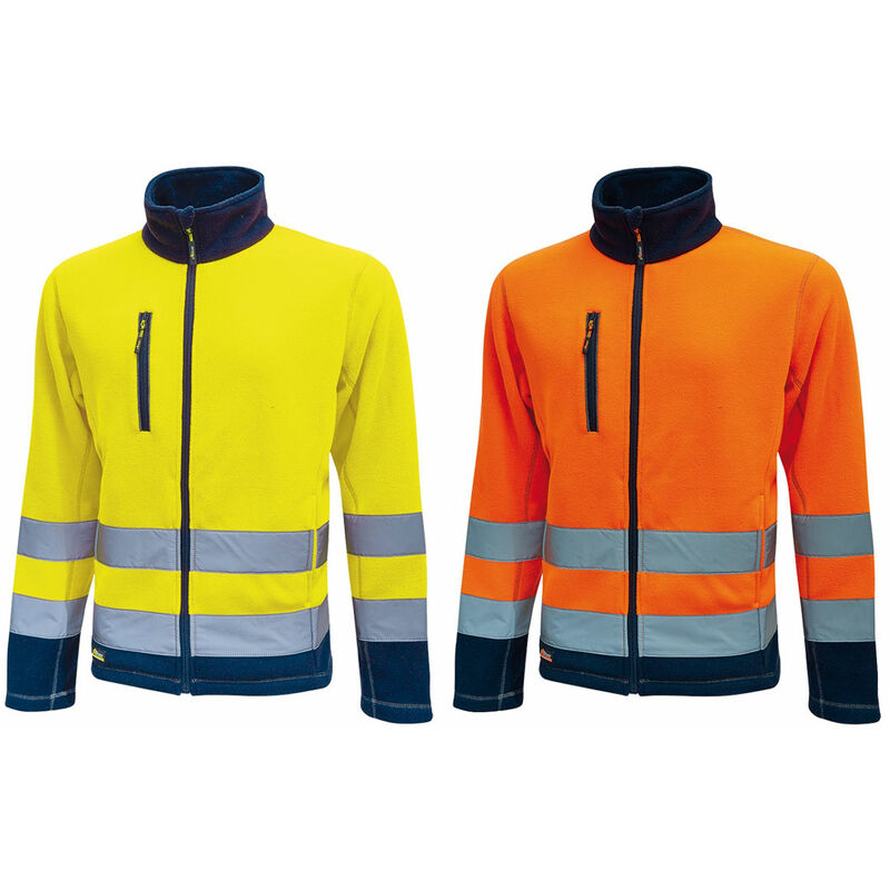 Veste haute visibilité en polaire U-power Boing - xxxl - Orange - Orange