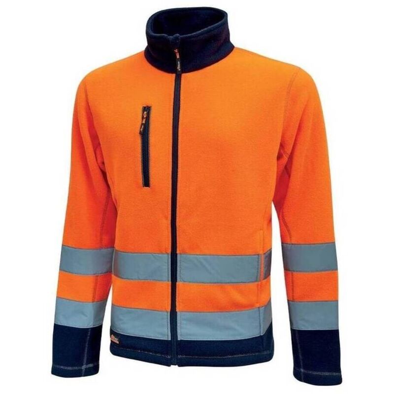

U-POWER HL207OF-S - Chaqueta polar alta visibilidad gama HI-LIGHT modelo BOING Orange Fluo Talla S