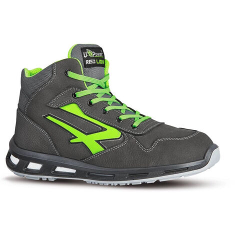 U-Power HUMMER - Scarpe Antinfortunistiche S3 SRC Nero-Verde  Numero: 46