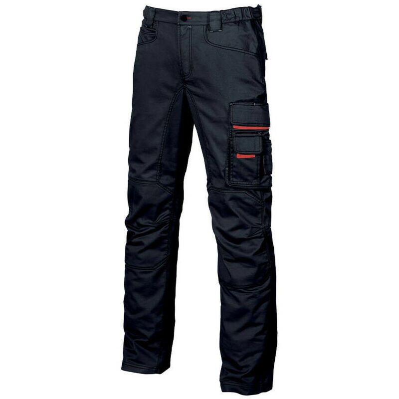 

U-power - HY015DB-48 - Pantalón multibolsillos en algodón elástico gama HAPPY modelo SMILE Deep Blue Talla 48