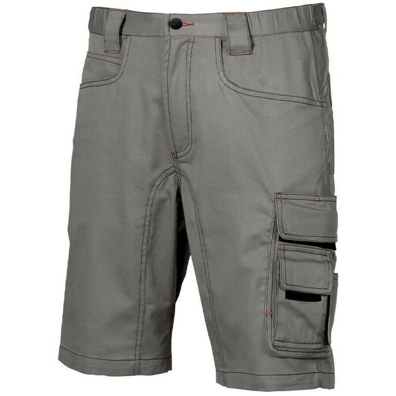 

U-POWER HY017SG-44 - Pantalón corto multibolsillos gama HAPPY modelo PARTY Stone Grey Talla 44