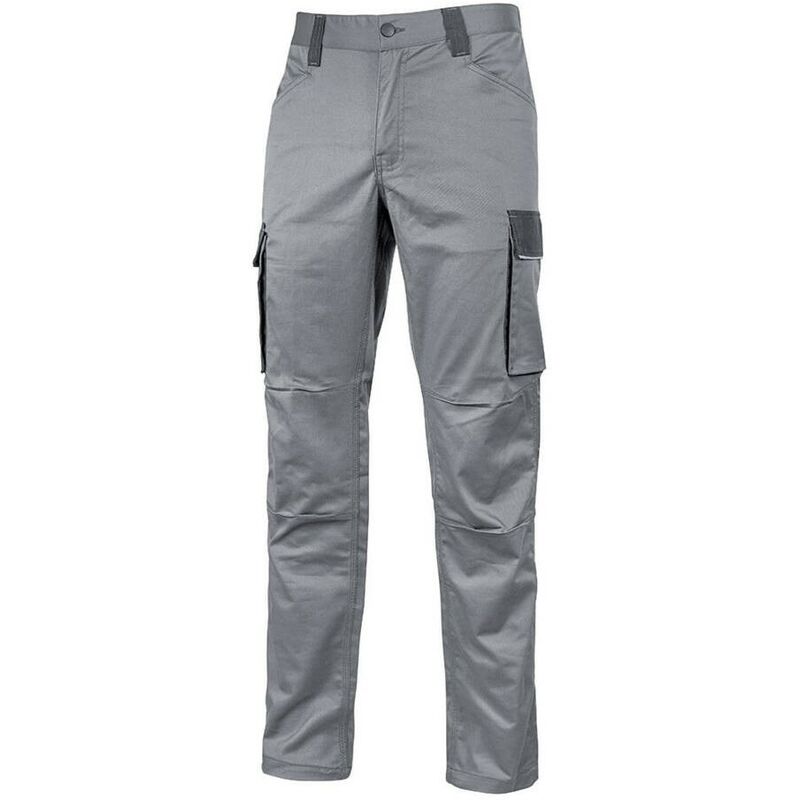 

U-POWER HY141SG-L - Pantalón en TC stretch con ajuste Slim-Fit gama HAPPY modelo CRAZY Stone Grey Talla L