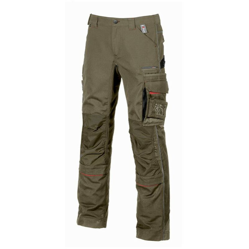 

U-POWER IM010DS-44 - Pantalón multibolsillos gama IMPACT modelo DRIFT Desert Sand Talla 44