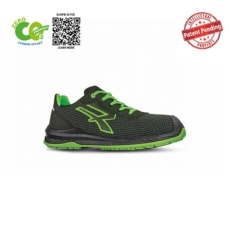 Scarpe antinfortunistiche U-Power Island S3 CI SRC ESD - 44 - Vert / noir