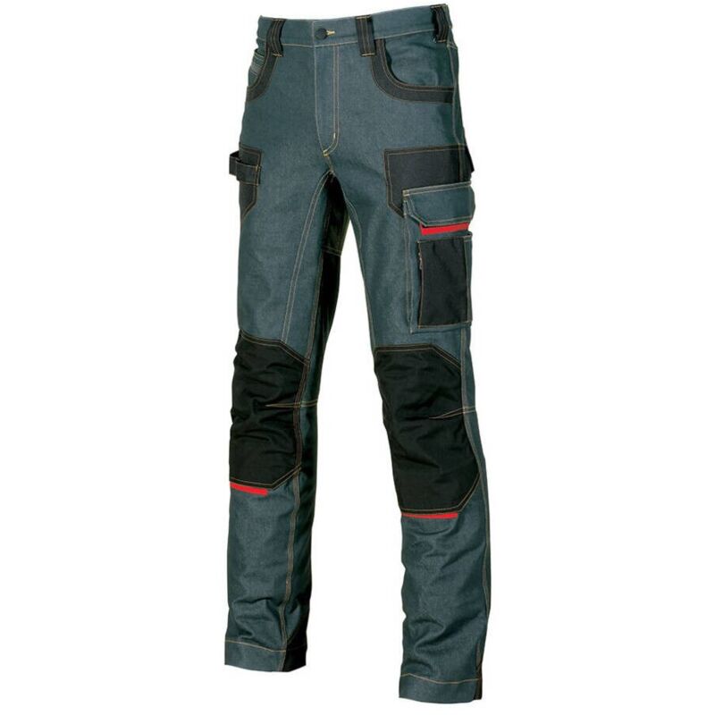 

U-POWER EX069RJ-48 - Pantalón de trabajo vaquero / Jeans gama EXCITING modelo PLATINUM BUTTON Rust Jeans Talla 48