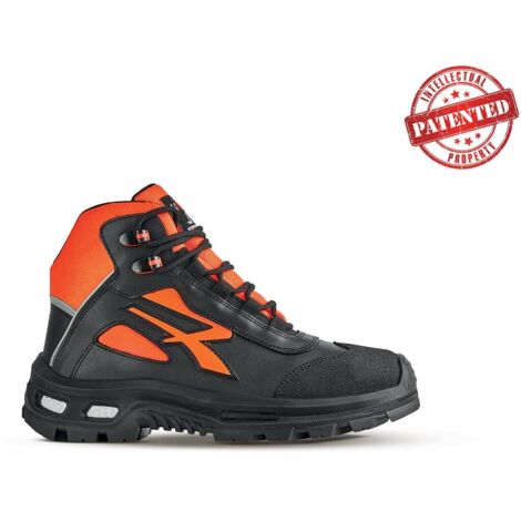 U-Power Kreed S3 CI RS SRC ESD Sicherheitsschuhe -  - Anthrazit/Orange
