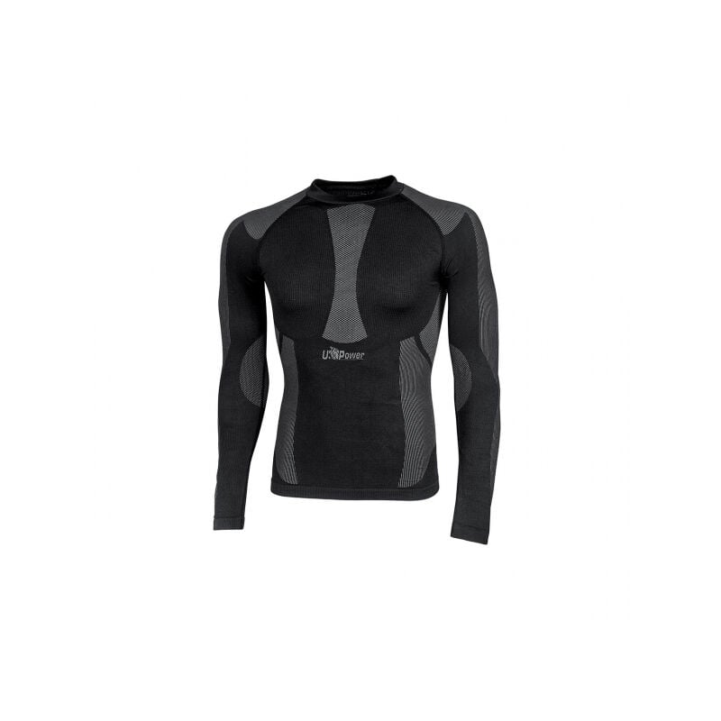U-power - Maillot de corps thermique curma Black Carbon Taille 2/3XL upower