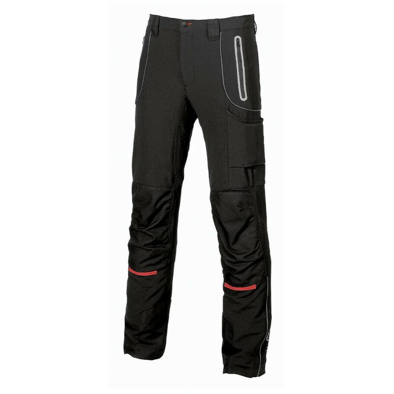 

U-POWER SY008BC-50 - Pantalón SOFT SHELL gama U-SUPREMACY modelo PIT Black Carbon Talla 50