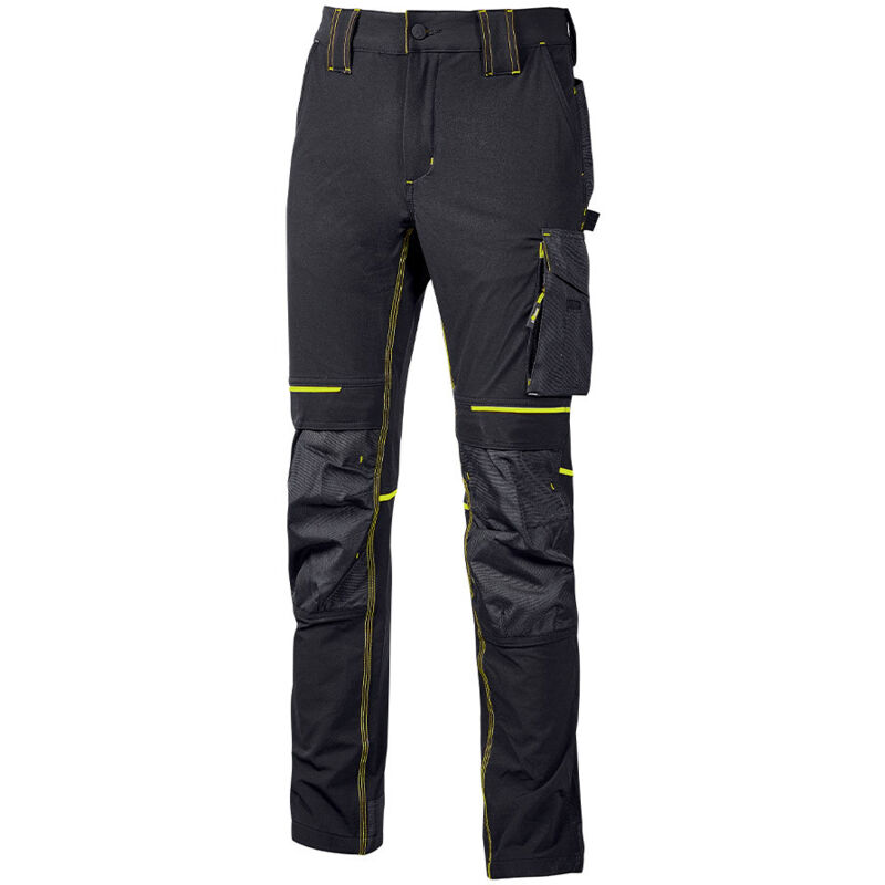 U-power - Pantalon de travail atom Noir Carbon - PE145BC taille 2XL