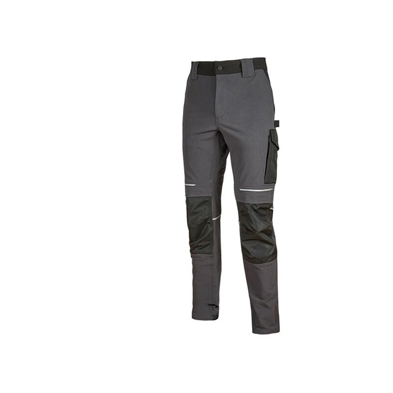Pantalon de travail slim résist en nylon gris foncé ATOM TXL U-Power - Gris Foncé