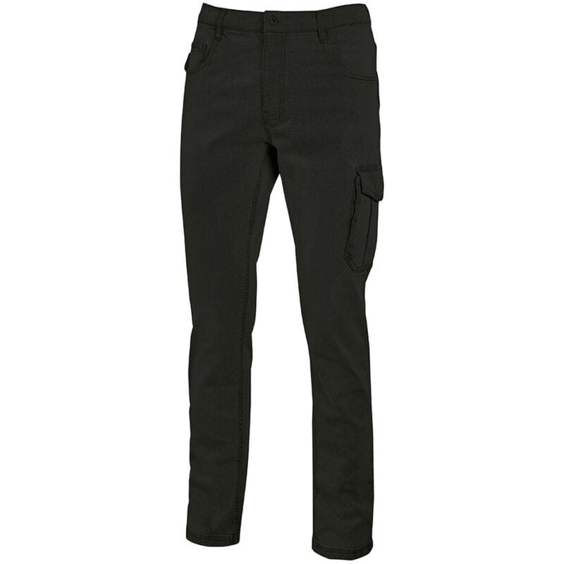 U-power - Pantalon de travail résistant jam Noir Carbon Black xl