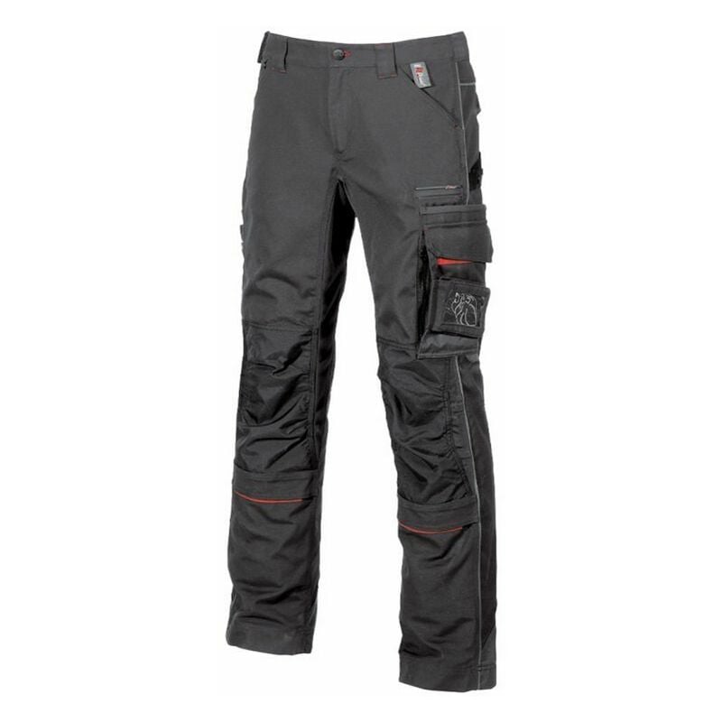u-power - pantalon de travail gris foncé drift 54 - gris foncé - gris foncé